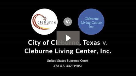city of cleburne v. cleburne living center